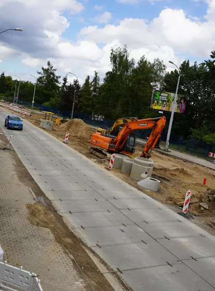 Rozbudowa i przebudowa układu drogowego